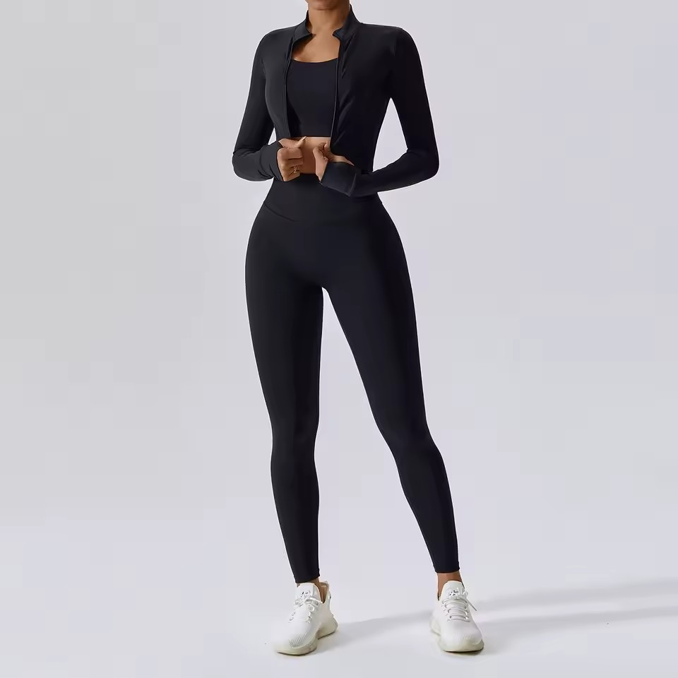 Three-Piece Yoga Set