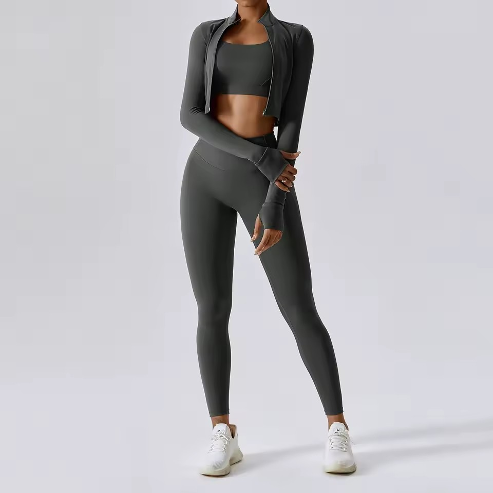 Three-Piece Yoga Set