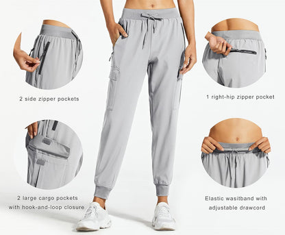 Athena Apparel® Women's Lightweight Cargo Sweatpants