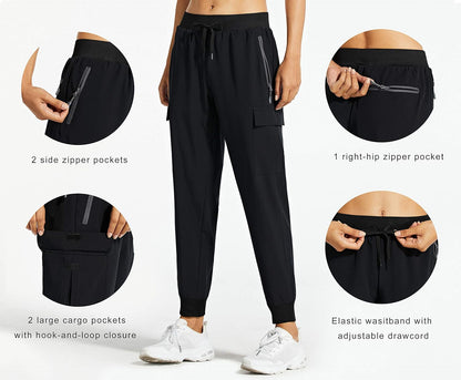 Athena Apparel® Women's Lightweight Cargo Sweatpants